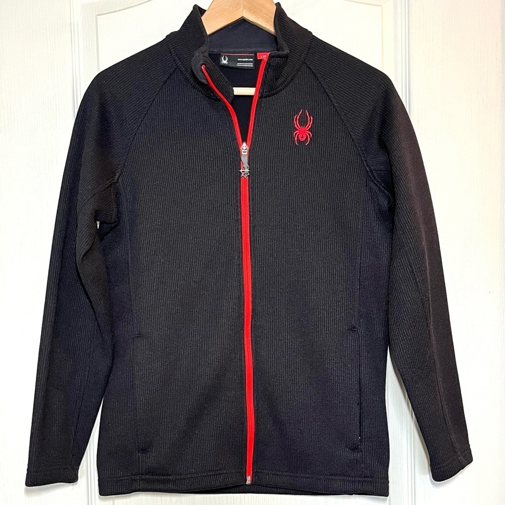 Spyder Youth Unisex full Zip Fleece Jacket L(14/16) Apres Ski Outdoor Winter